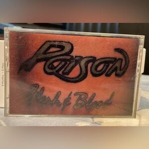 FLESH & BLOOD by POISON (CASSETTE, 1990)